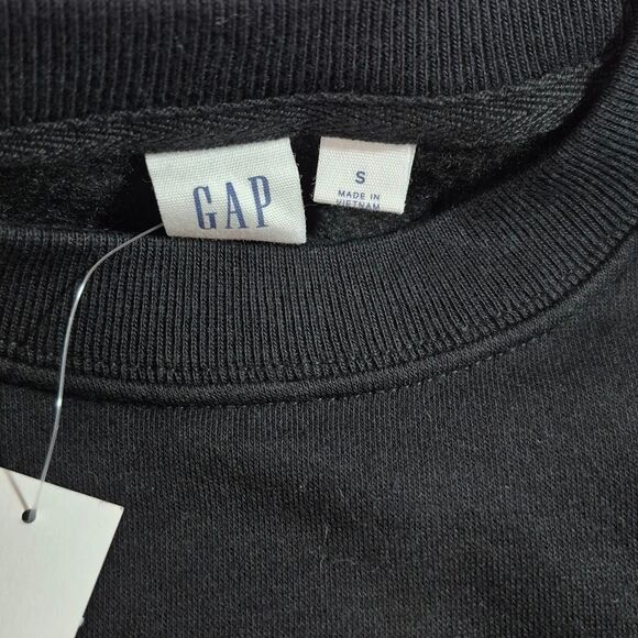 Gap Women's Black and White Sweatshirt size s - Picture 3 of 6